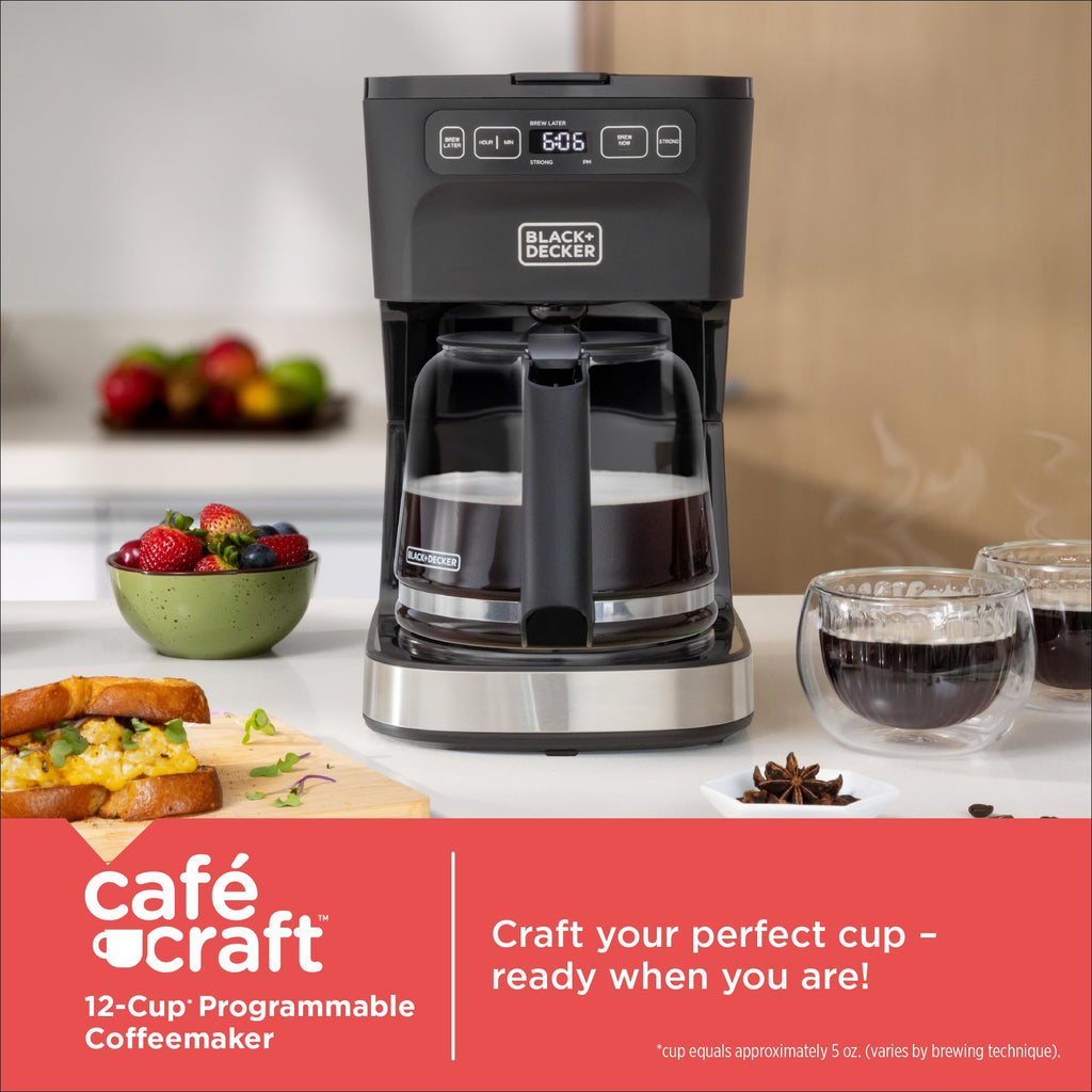 12-Cup Programmable Coffeemaker H681