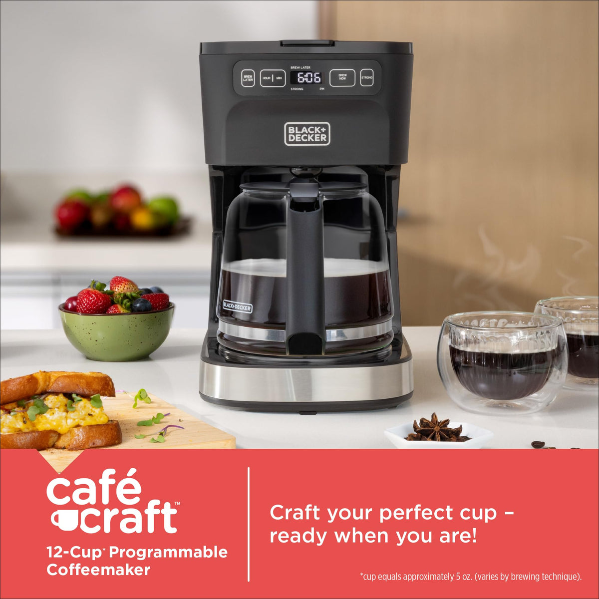 12-Cup Programmable Coffeemaker H681
