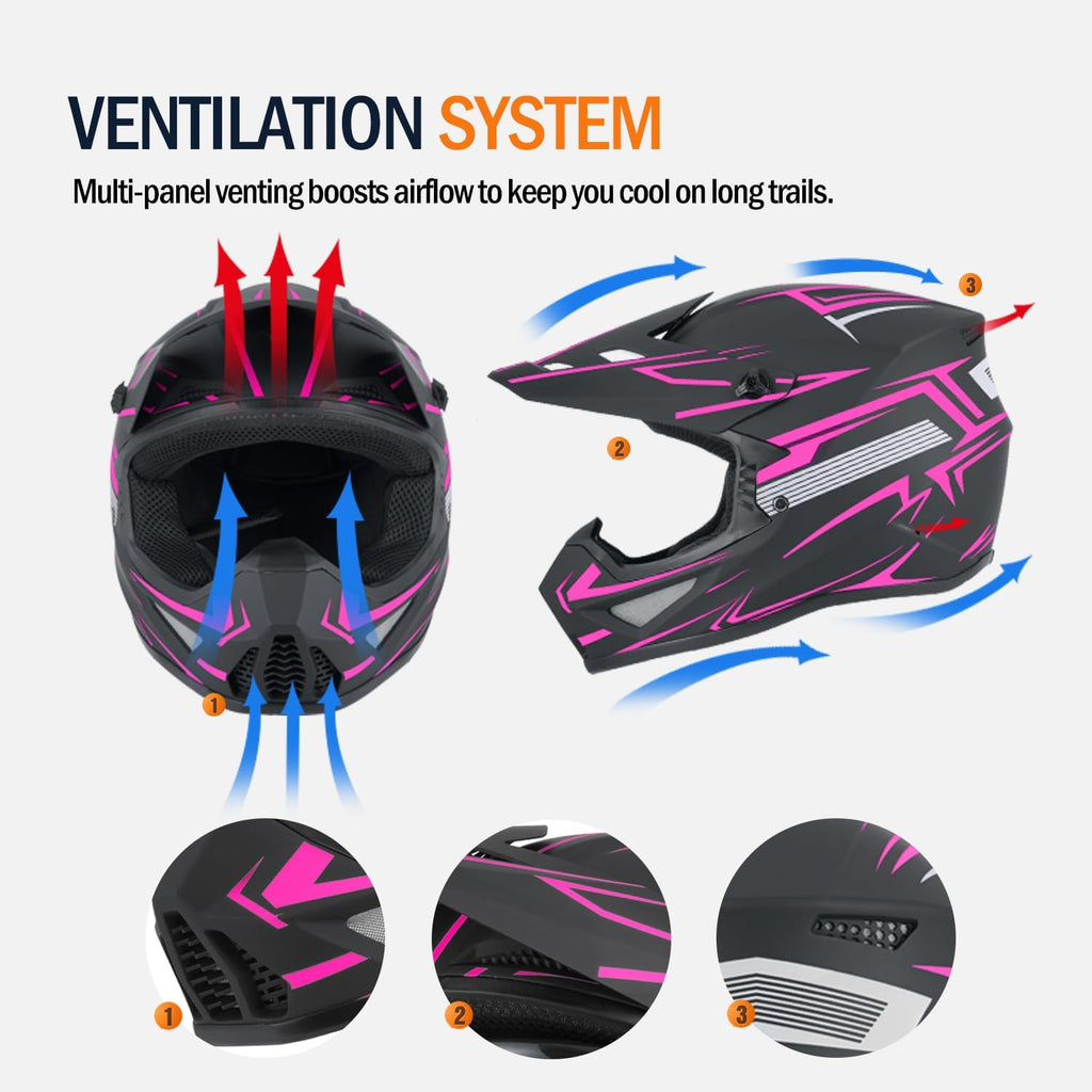 DOT Approved Motocross Helmet H279