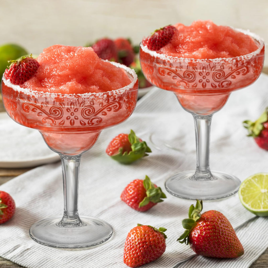 6 Pack 16oz Clear Acrylic Margarita Glasses R672
