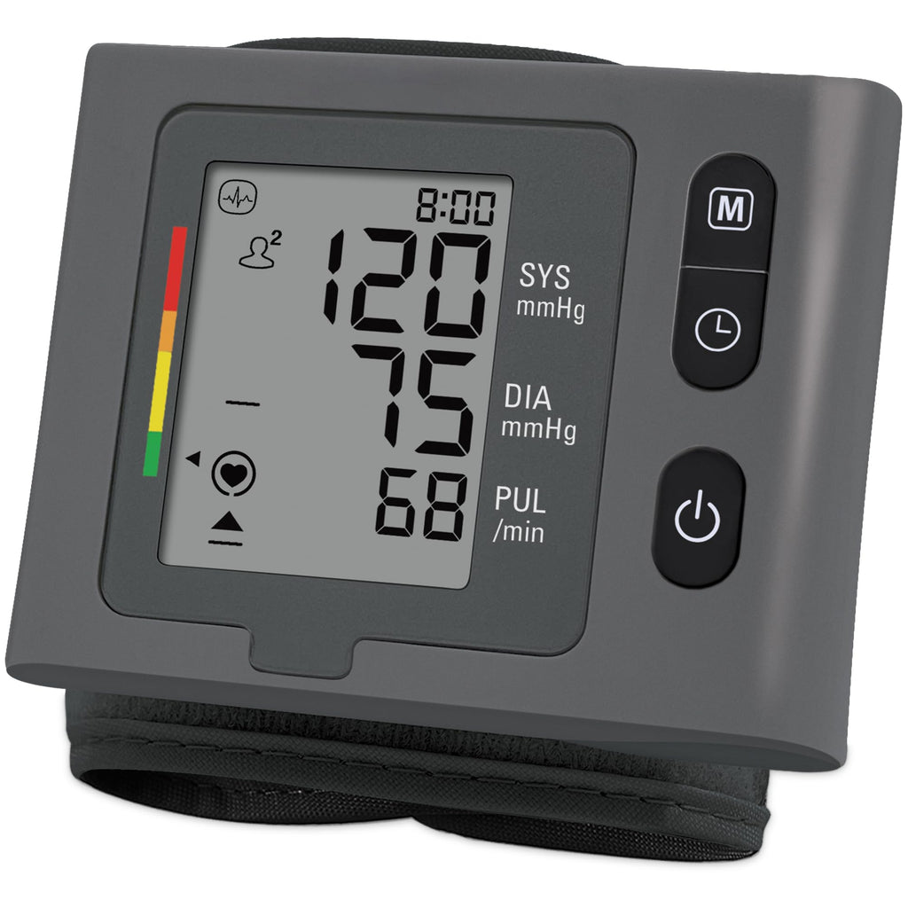 Wrist Blood Pressure Monitor, 2 Users, 198 Measurements J8444