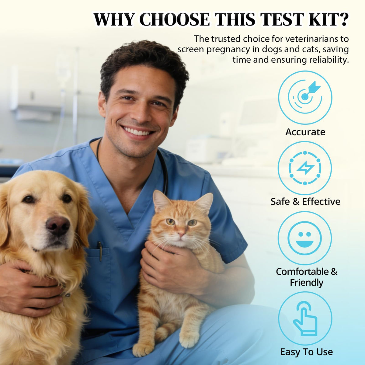 Dog & Cat Pregnancy Test Kit D7593
