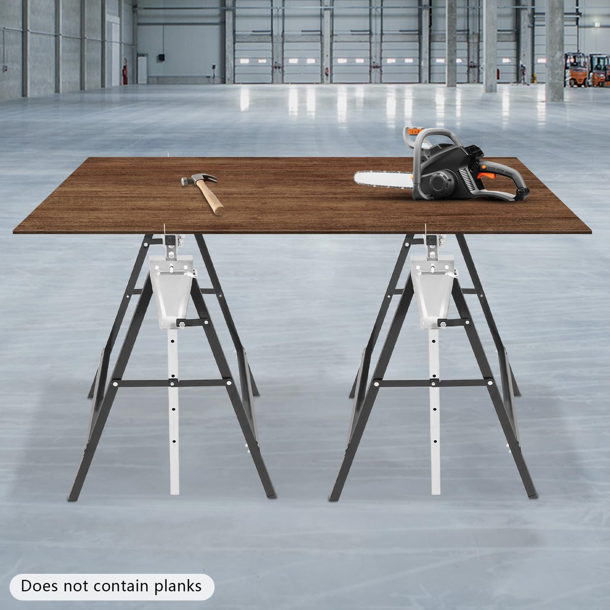 Heavy Duty 2-Pack Folding Sawhorse N3381