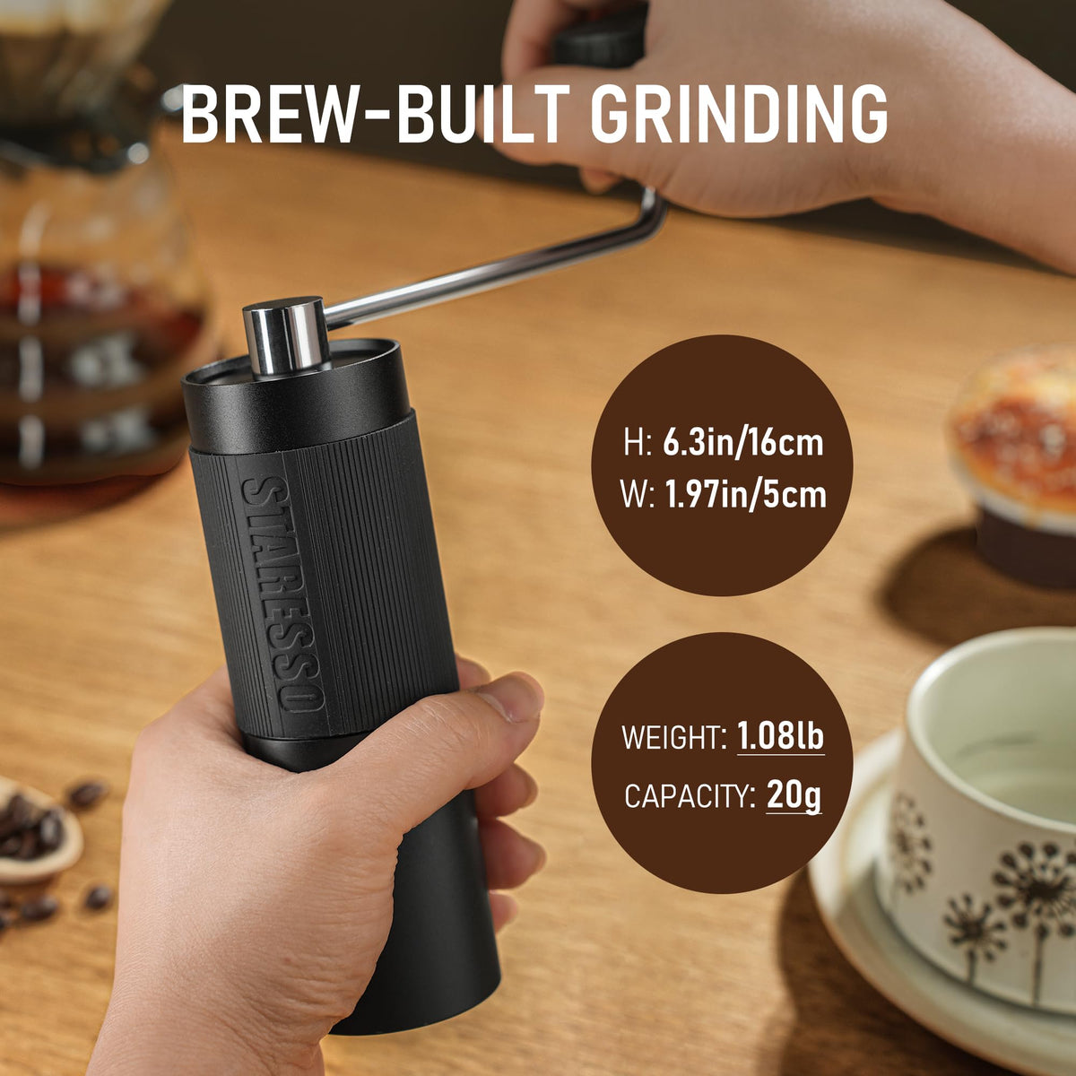 Manual Coffee Grinder B631