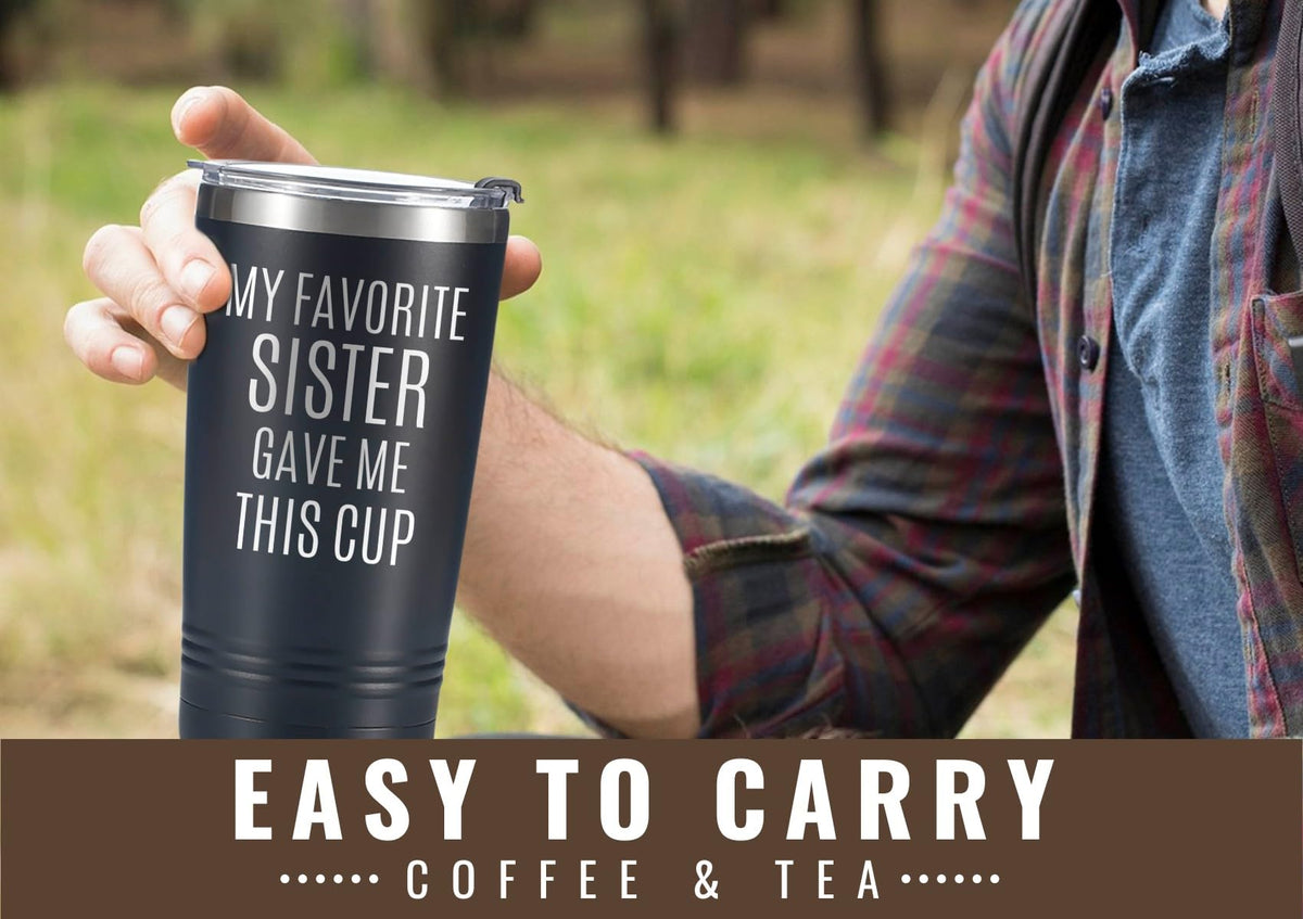 20 oz Stainless Steel Insulated Travel Mug H75405