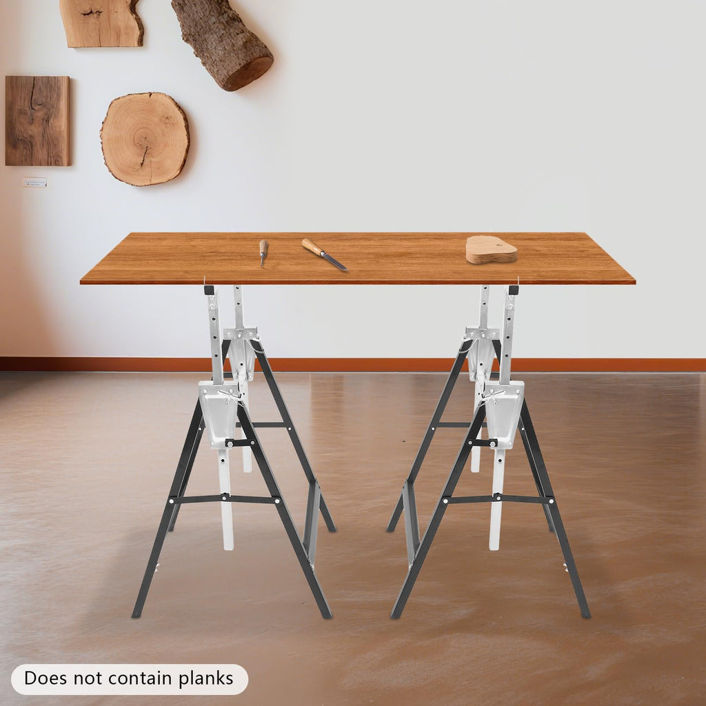 Heavy Duty 2-Pack Folding Sawhorse N3381