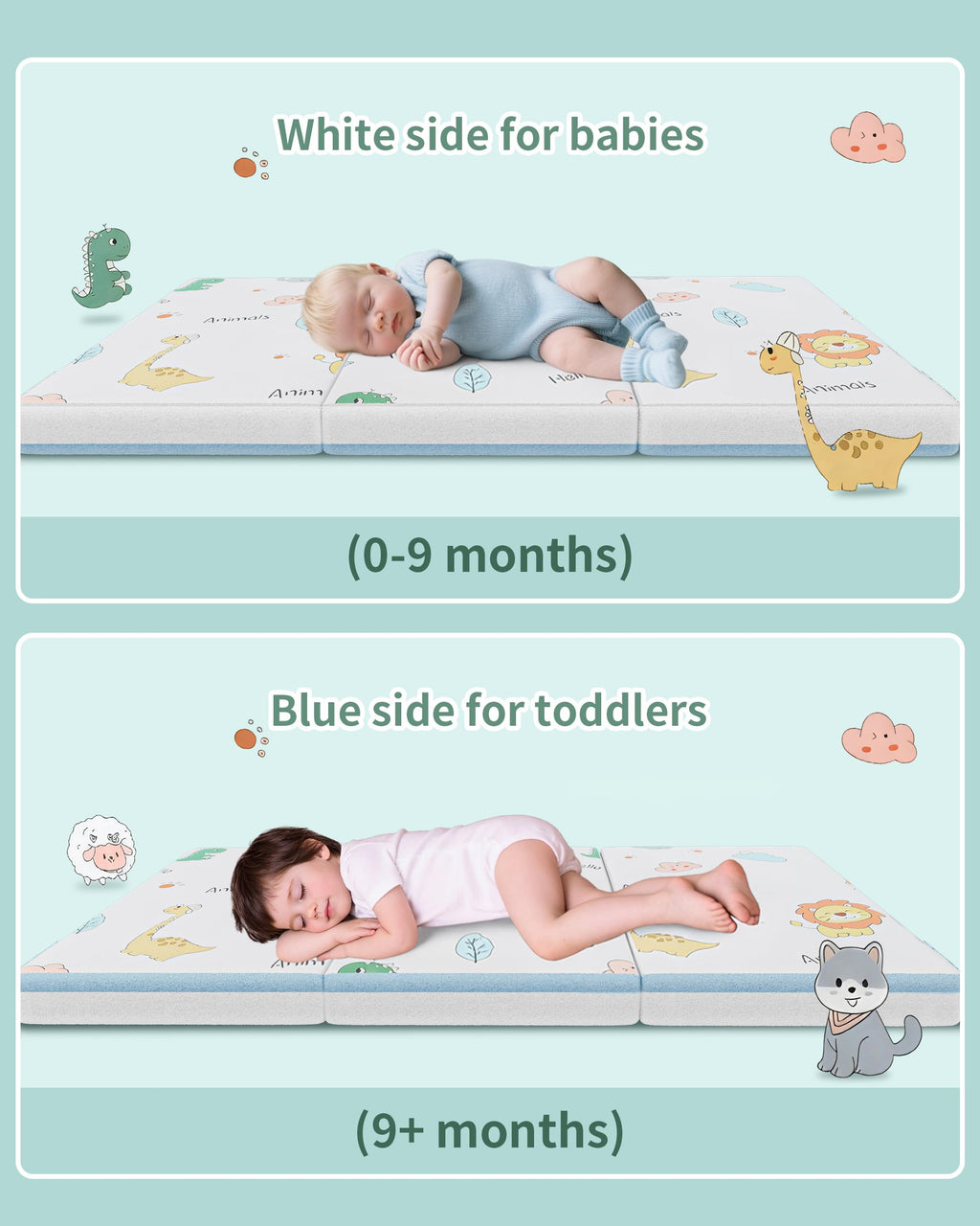 Trifold Pack and Play Mattress 38"x26" D236435