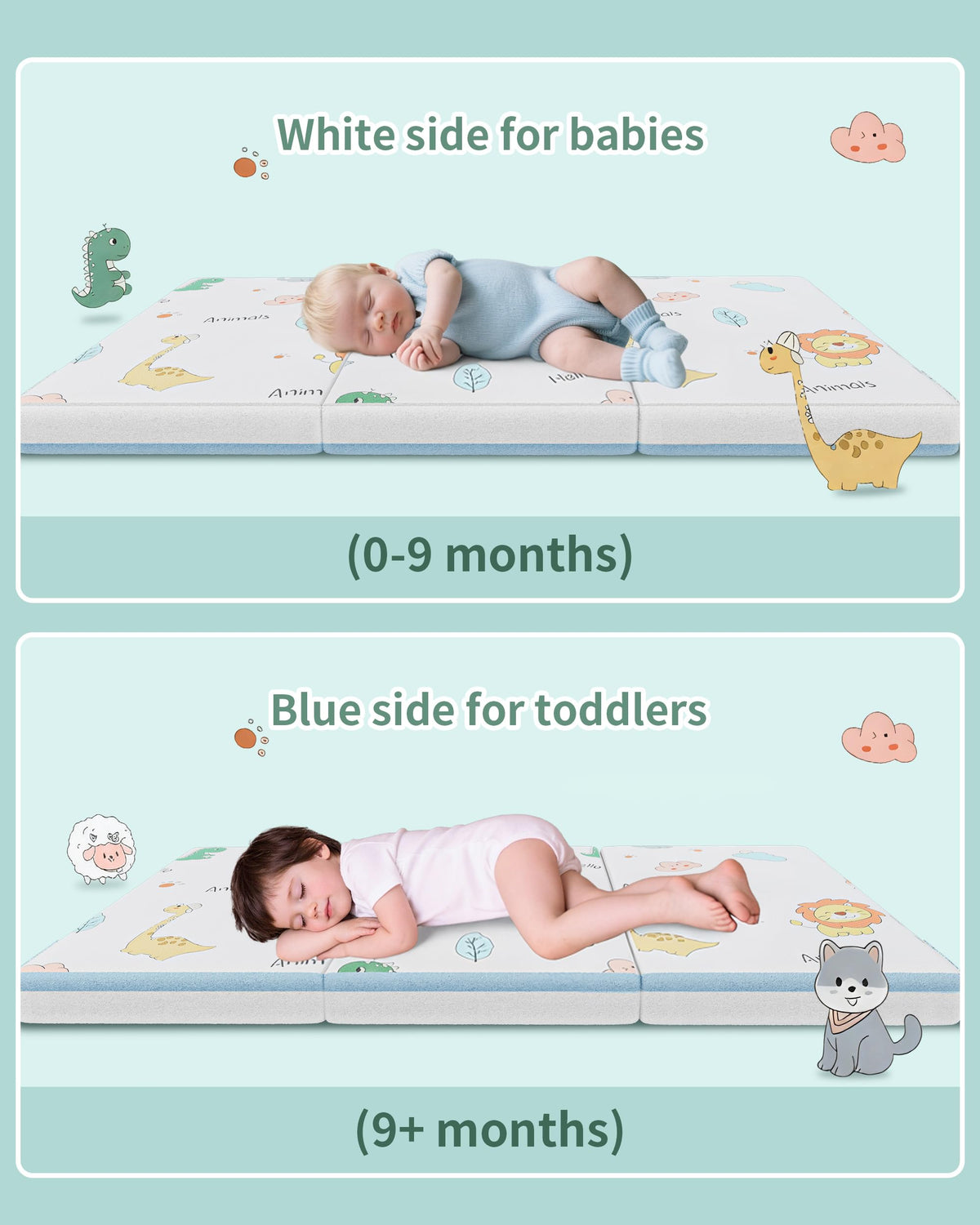Trifold Pack and Play Mattress 38"x26" D236435