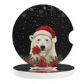 Absorbent Ceramic Stone Car Coasters Set of 2 V678412