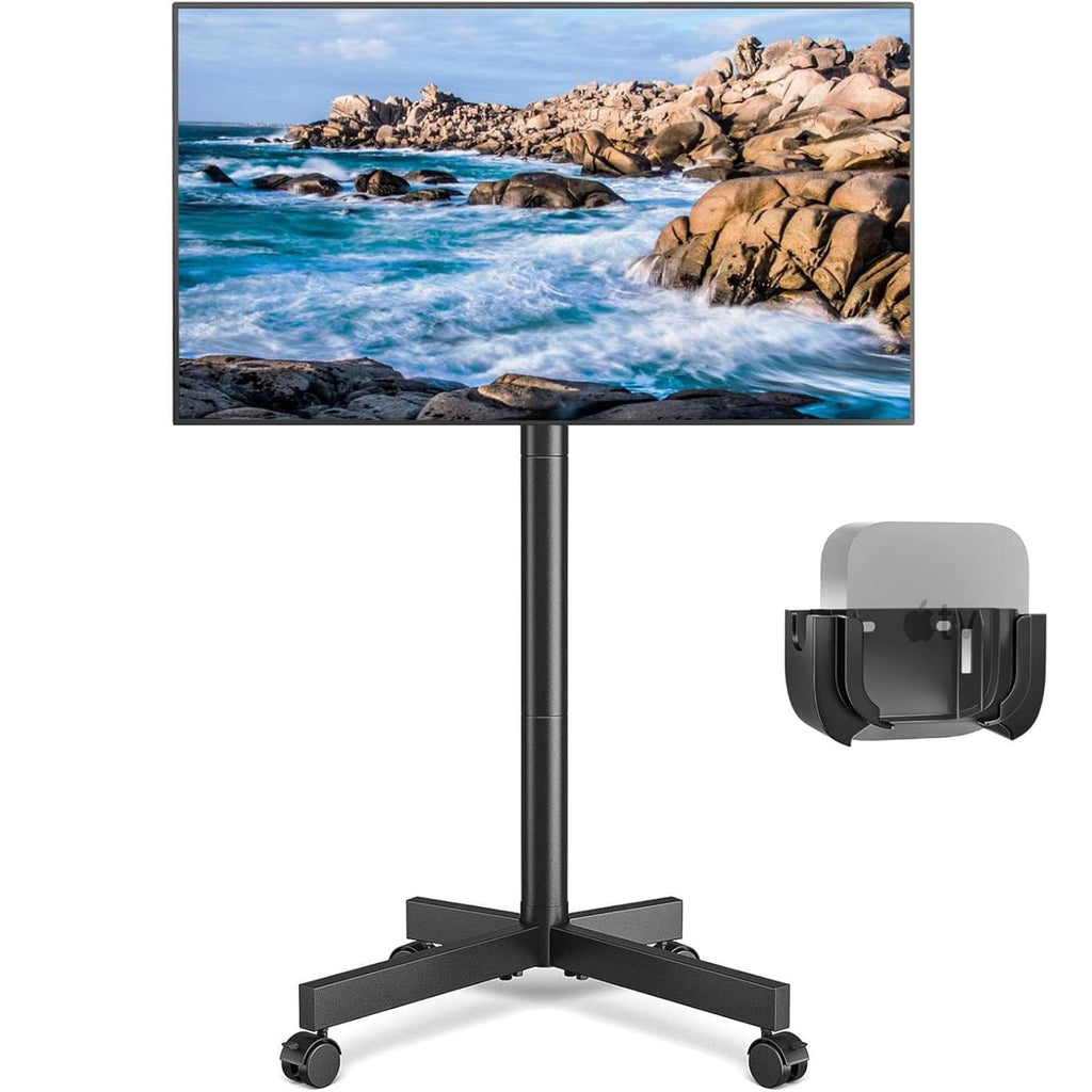 Mobile TV Cart Rolling TV Stand for 23-65 Inch Screens D856293