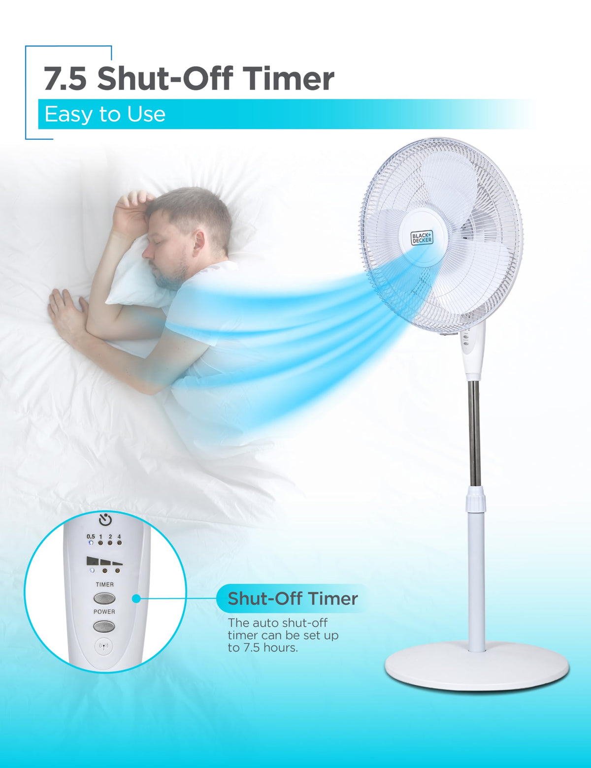 16" Oscillating Pedestal Fan with Remote Z193894