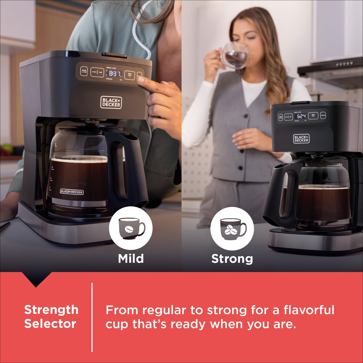 12-Cup Programmable Coffeemaker H681
