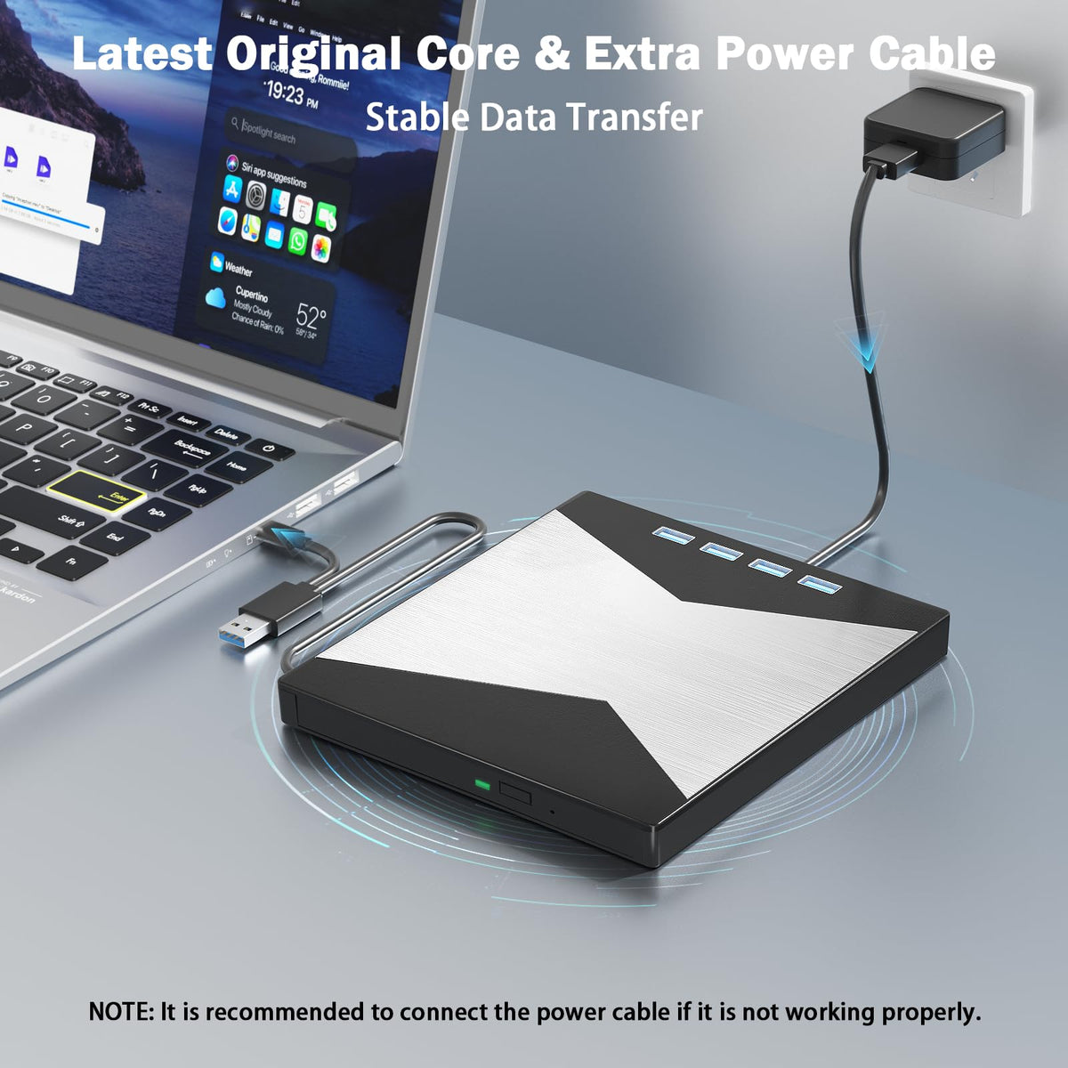 4K External Blu Ray Drive N937