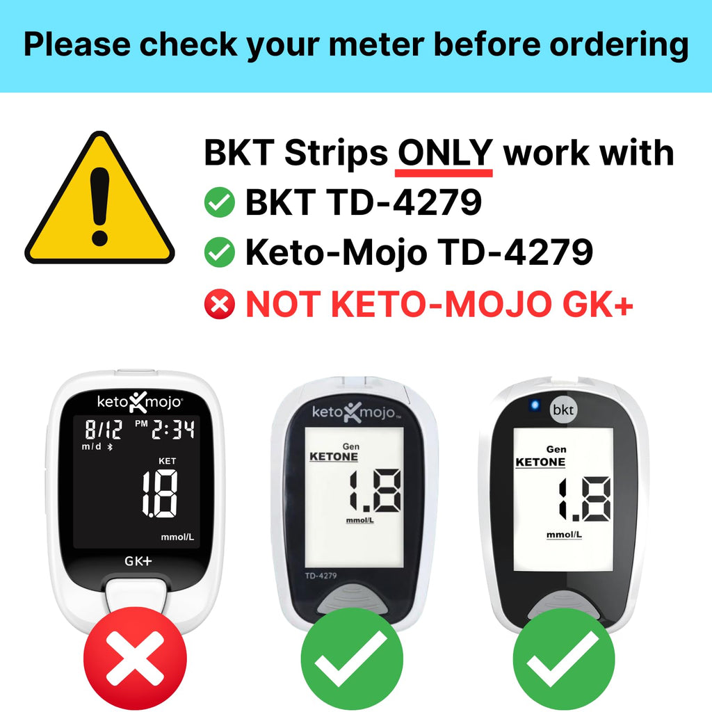 Blood Ketone Test Strips 50ct L139