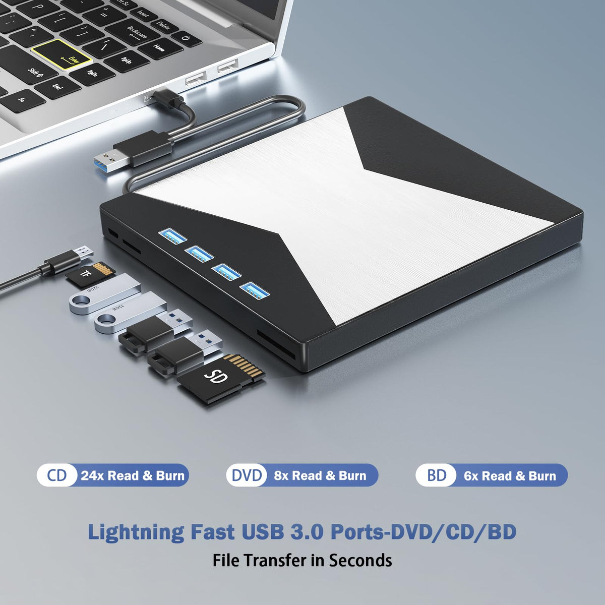 4K External Blu Ray Drive N937