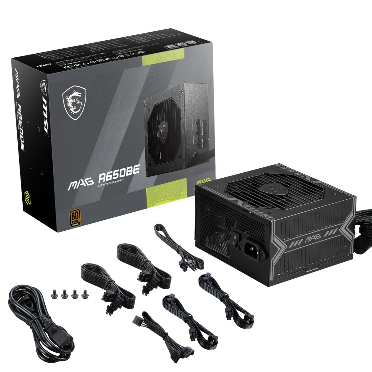 650W Semi-Modular ATX Power Supply 80+ Bronze X696