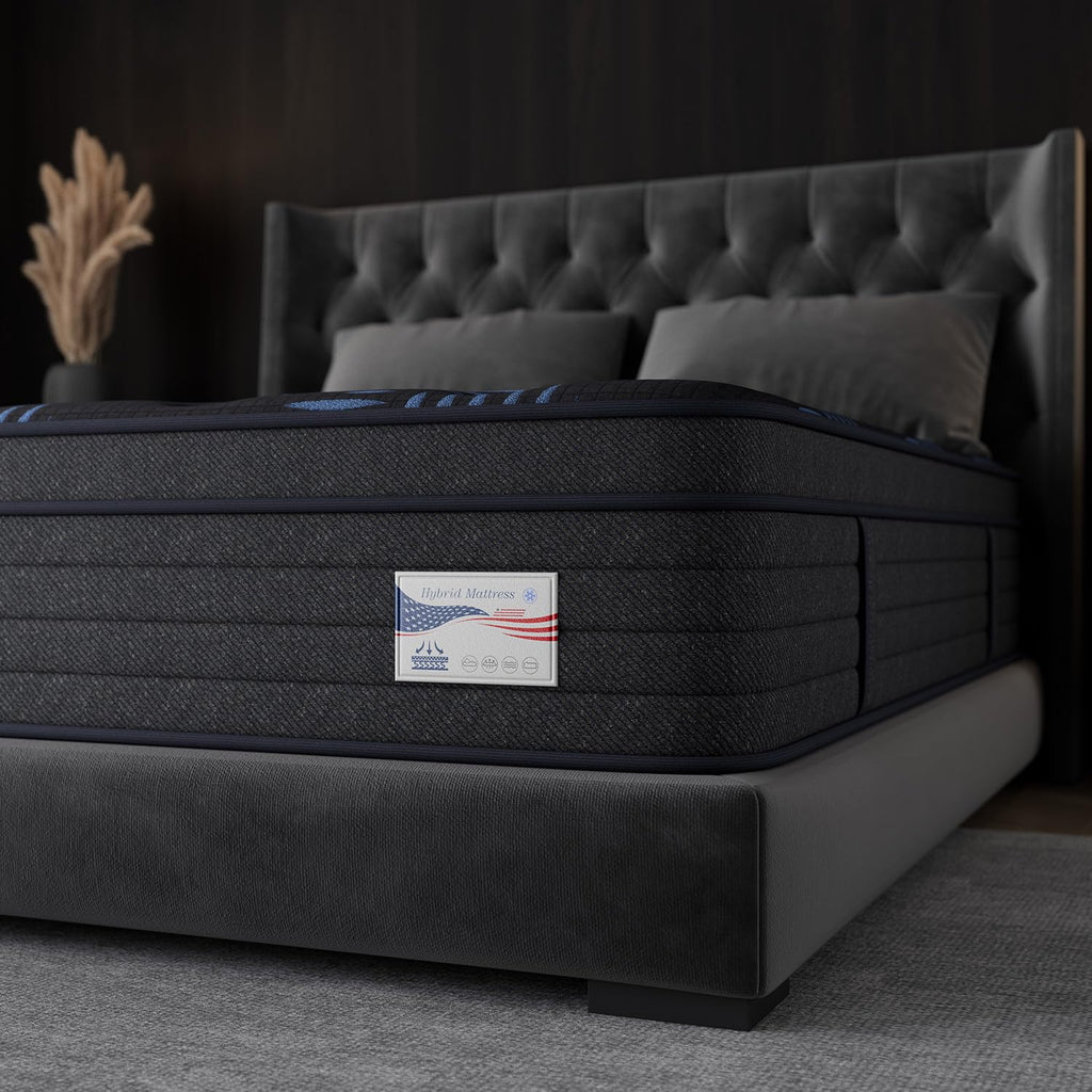 10 Inch Full Medium Firm Hybrid Mattress in a Box N5927