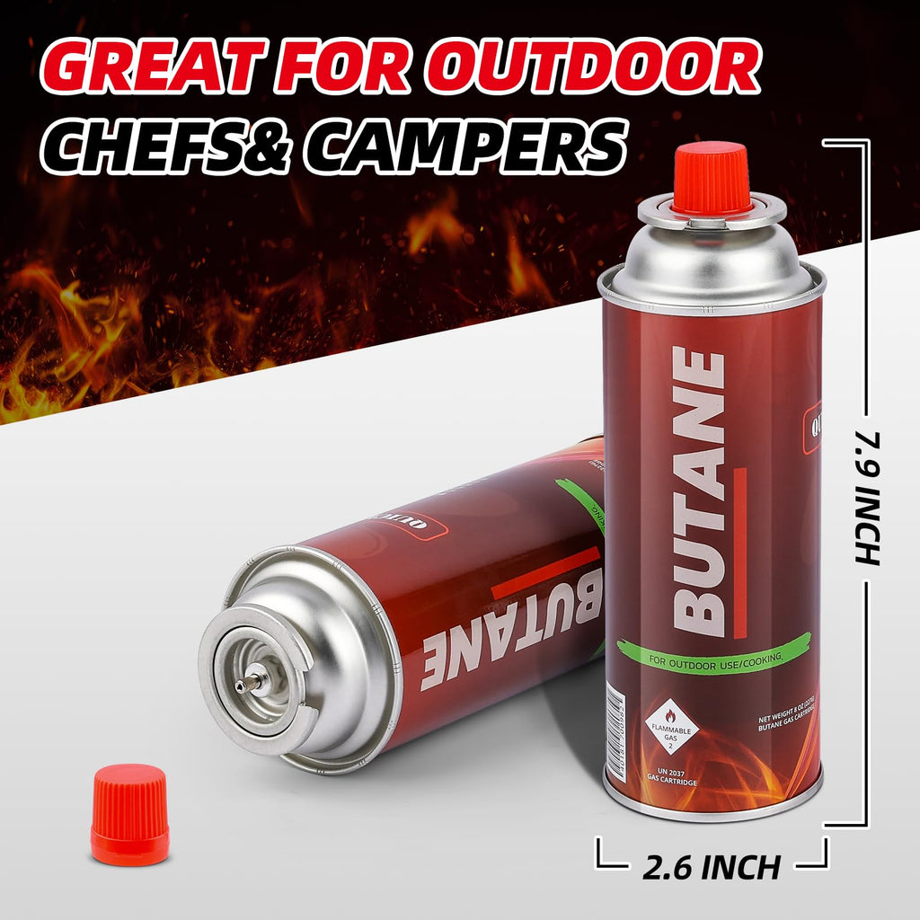 12 Pack Butane Fuel Canister W289562