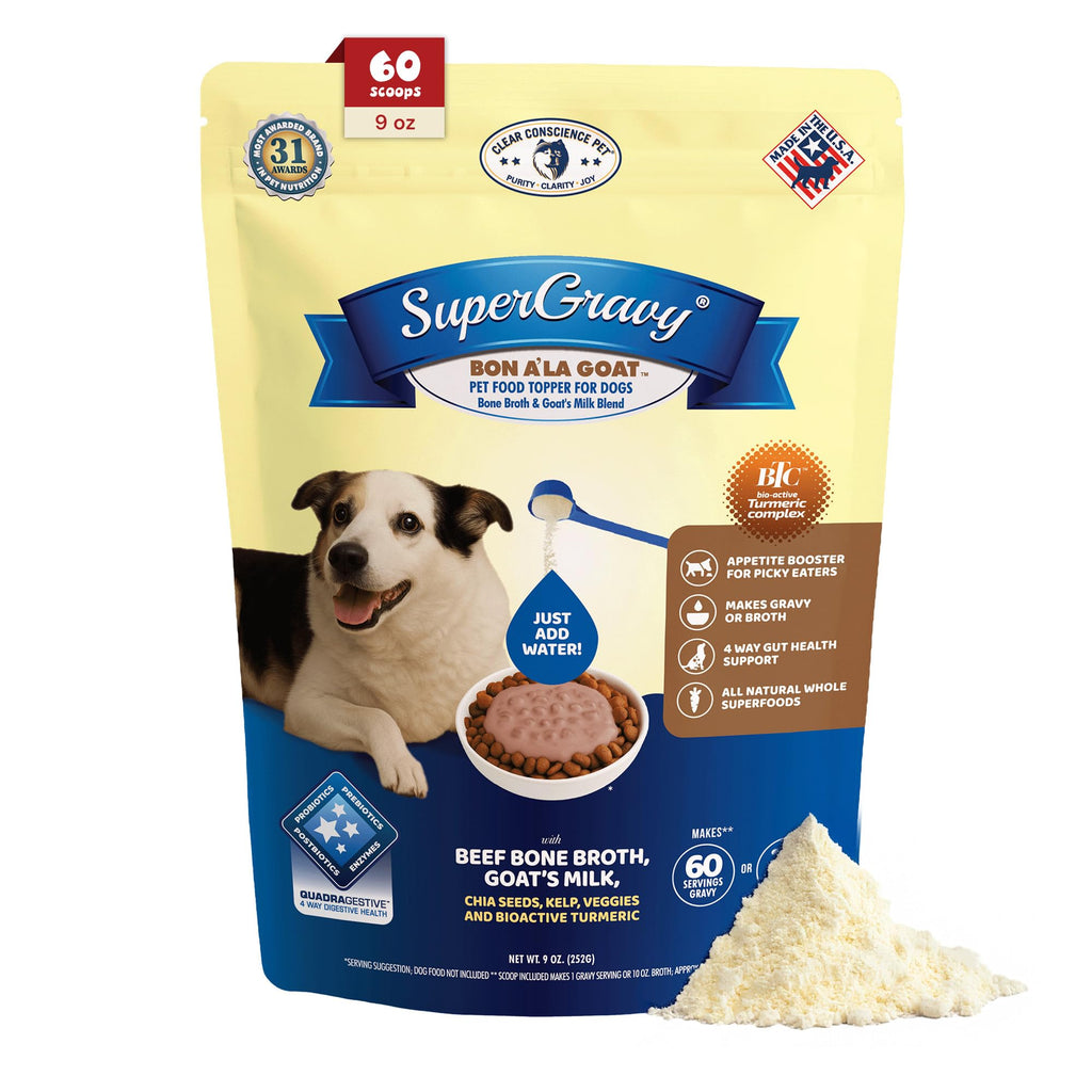 Goat Yogurt Cheese Blend Dog Food Topper 9 oz 60 Scoop L591