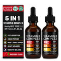 Vitamin B12 Complex Drops 5000mcg 2 Packs N6141