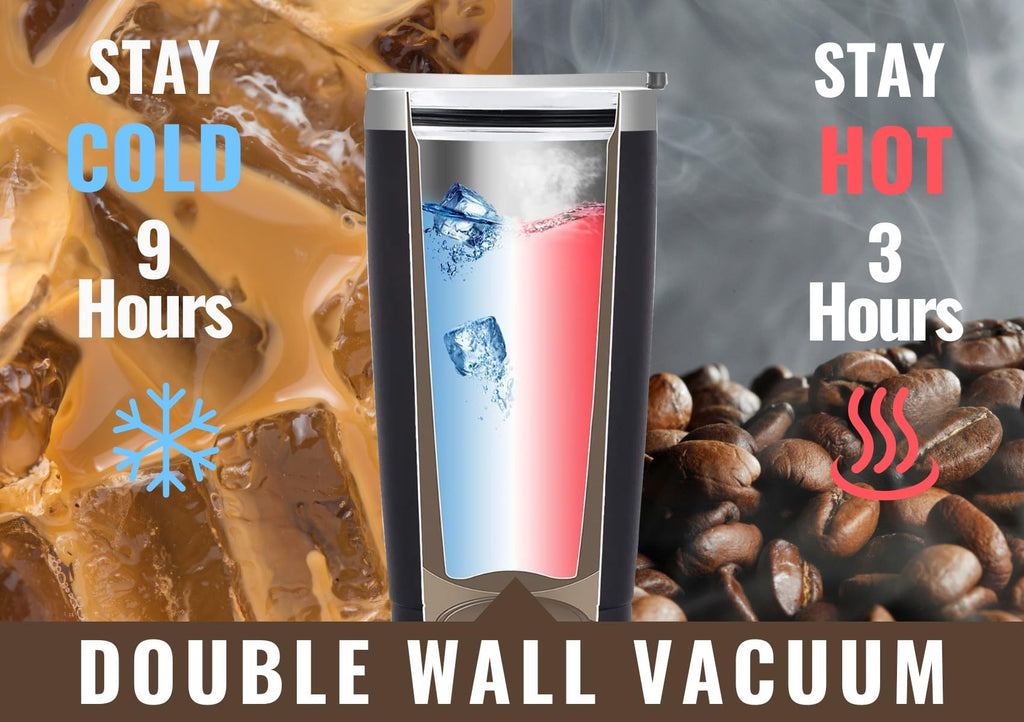 20 oz Stainless Steel Insulated Travel Mug H75405