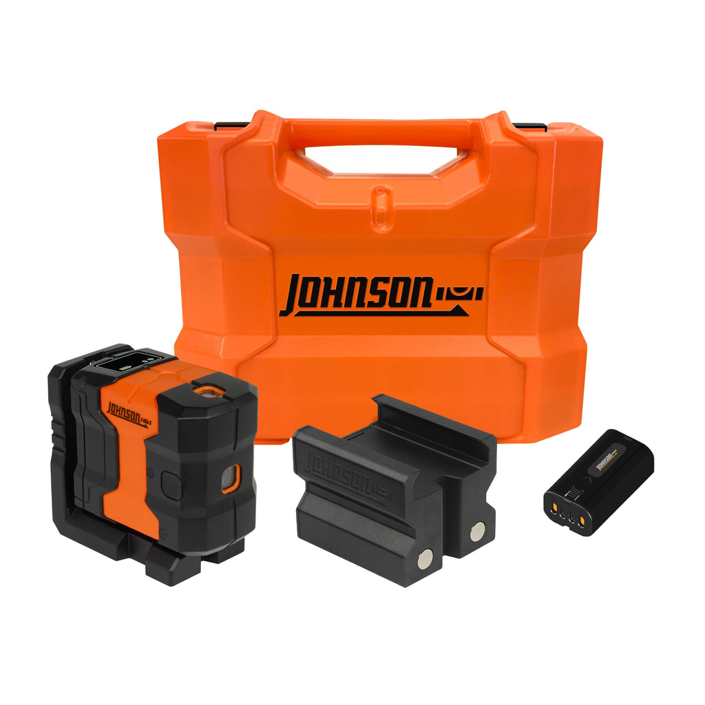 Self-Leveling 3 Dot Laser Level with Magnetic Base and Carry Case V15210