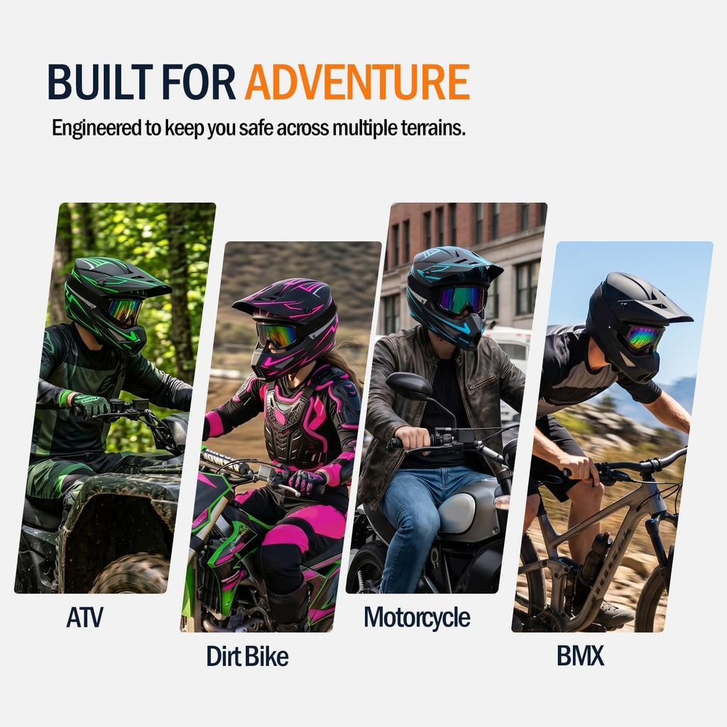 DOT Approved Motocross Helmet H279