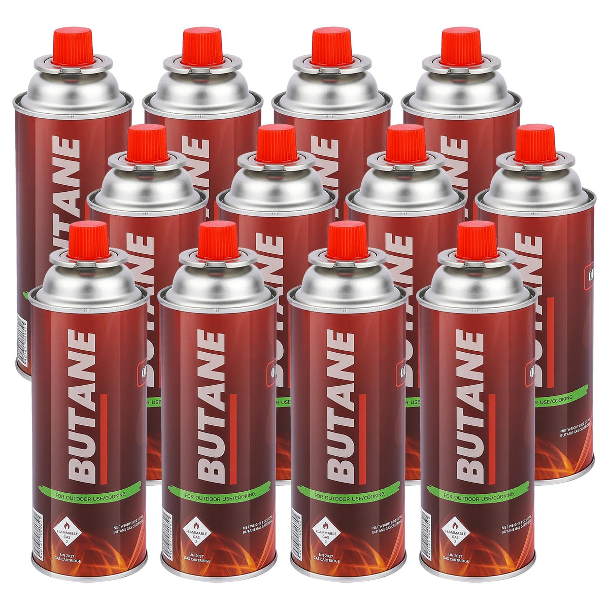 12 Pack Butane Fuel Canister W289562