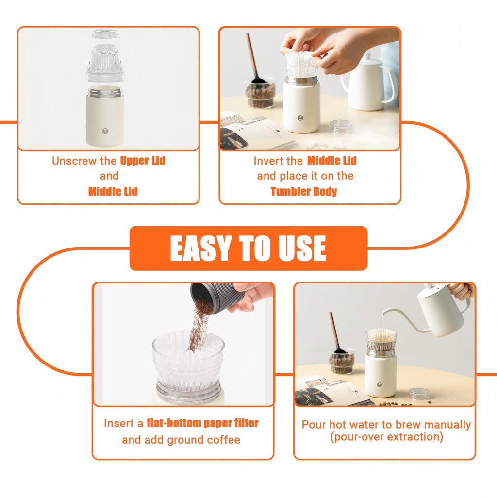 Portable Pour-Over Coffee Dripper R246