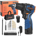 Brushless Cordless Drill Set with 2 Batteries & Charger D461665