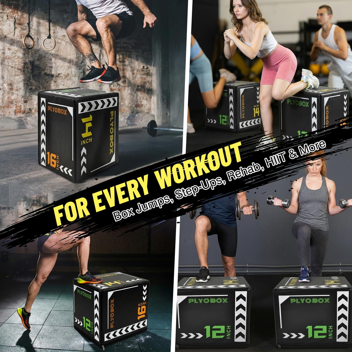 3-in-1 Soft-Padded Plyo Box N644
