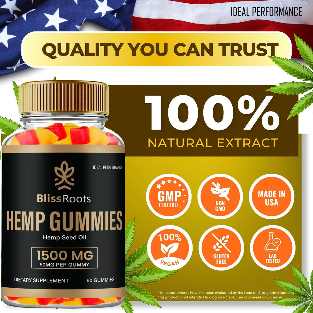 Hemp Gummies with Hemp Seeds Organic Extract 2 Pack E2561