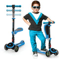 Foldable 3 Wheel Kick Scooter with Removable Seat V106612