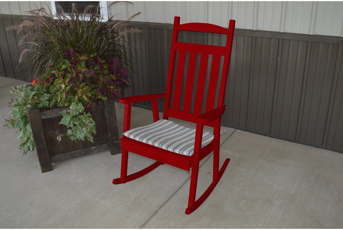Yellow Pine Porch Rocking Chair J265986