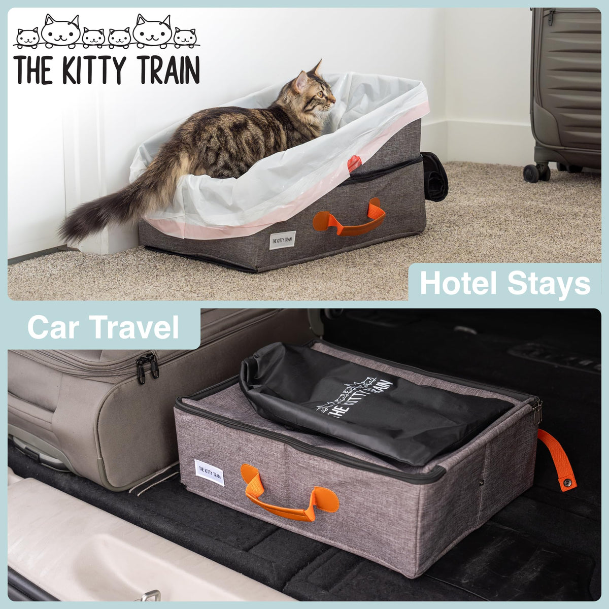 Travel Litter Box for Cats O543982