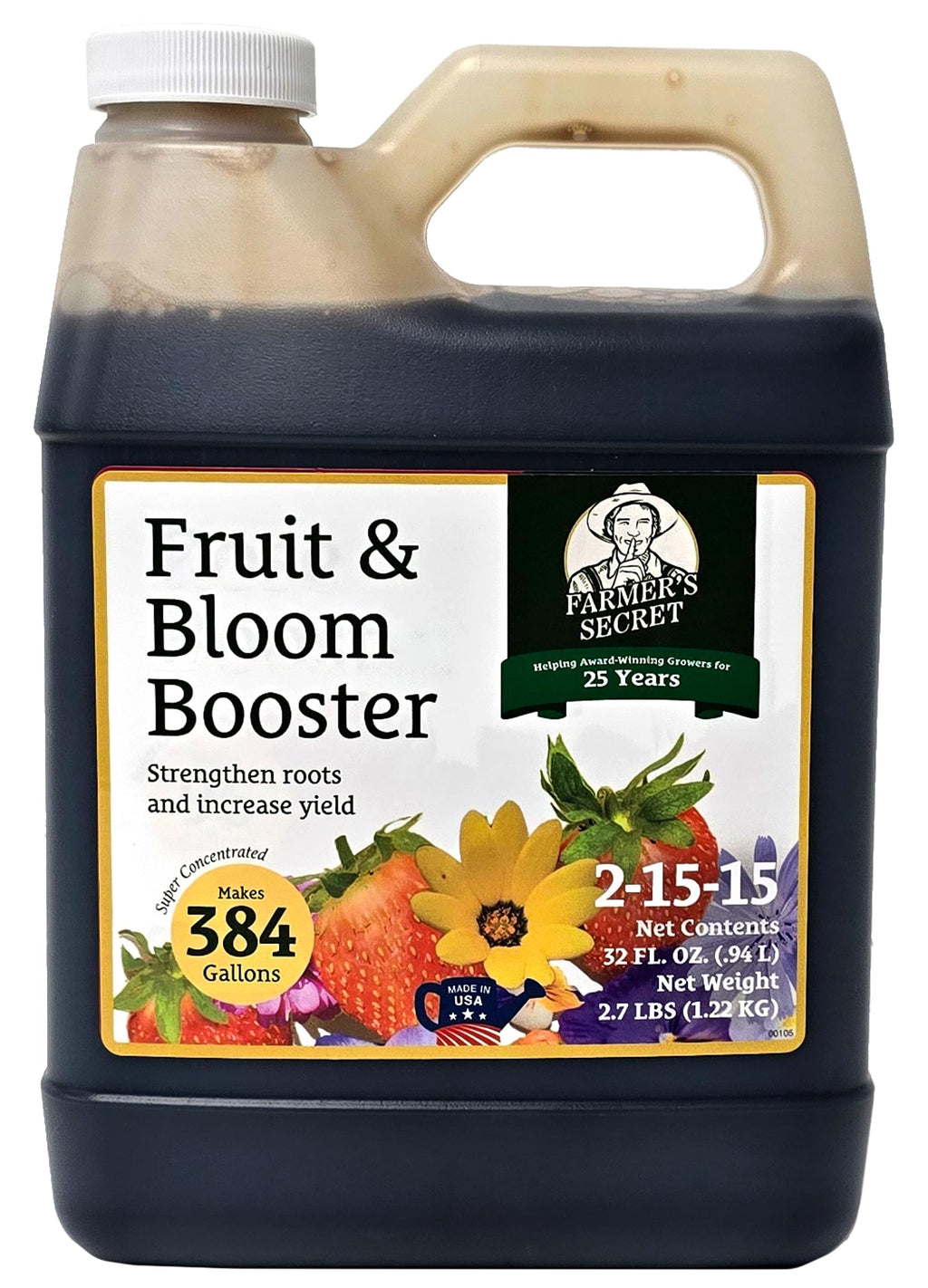 Concentrated Fruit & Flower Fertilizer 32oz U981