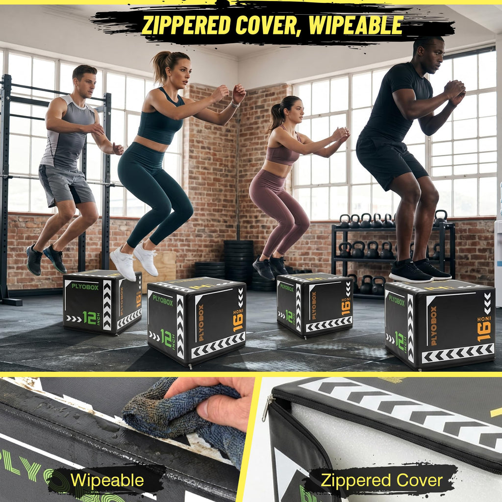 3-in-1 Soft-Padded Plyo Box N644