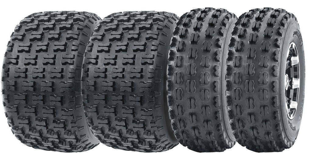 Set of 4 ATV Tires 19x7-8 20x10-9 U729276