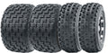 Set of 4 ATV Tires 19x7-8 20x10-9 U729276