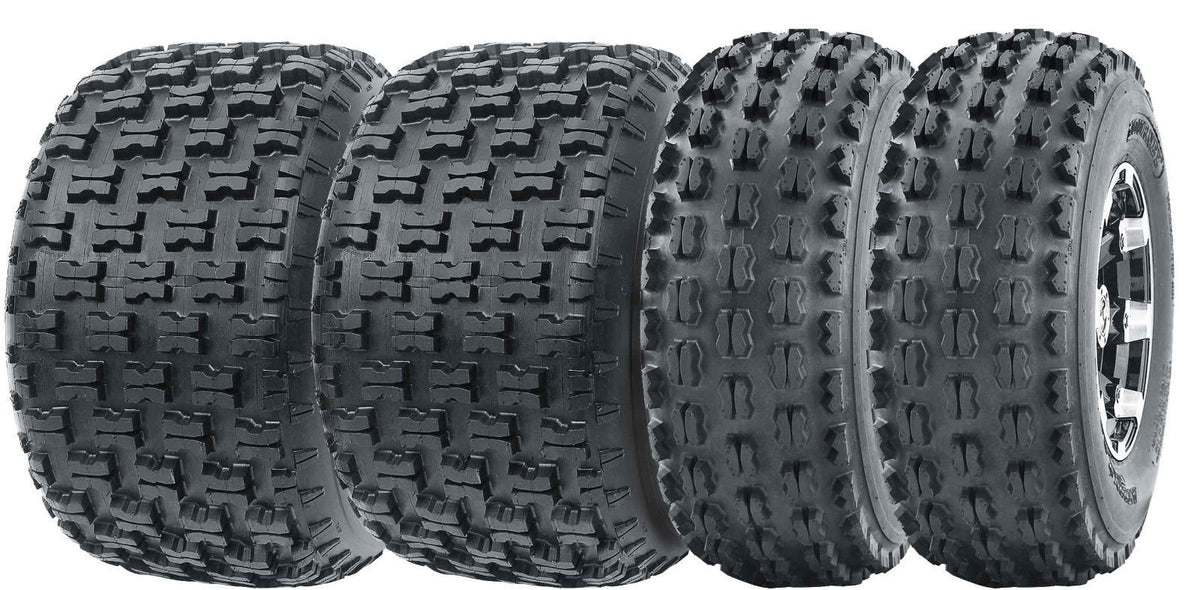 Set of 4 ATV Tires 19x7-8 20x10-9 U729276