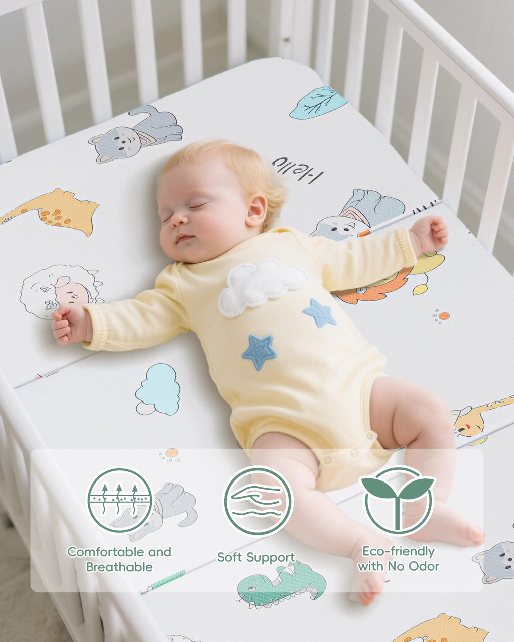 Trifold Pack and Play Mattress 38"x26" D236435