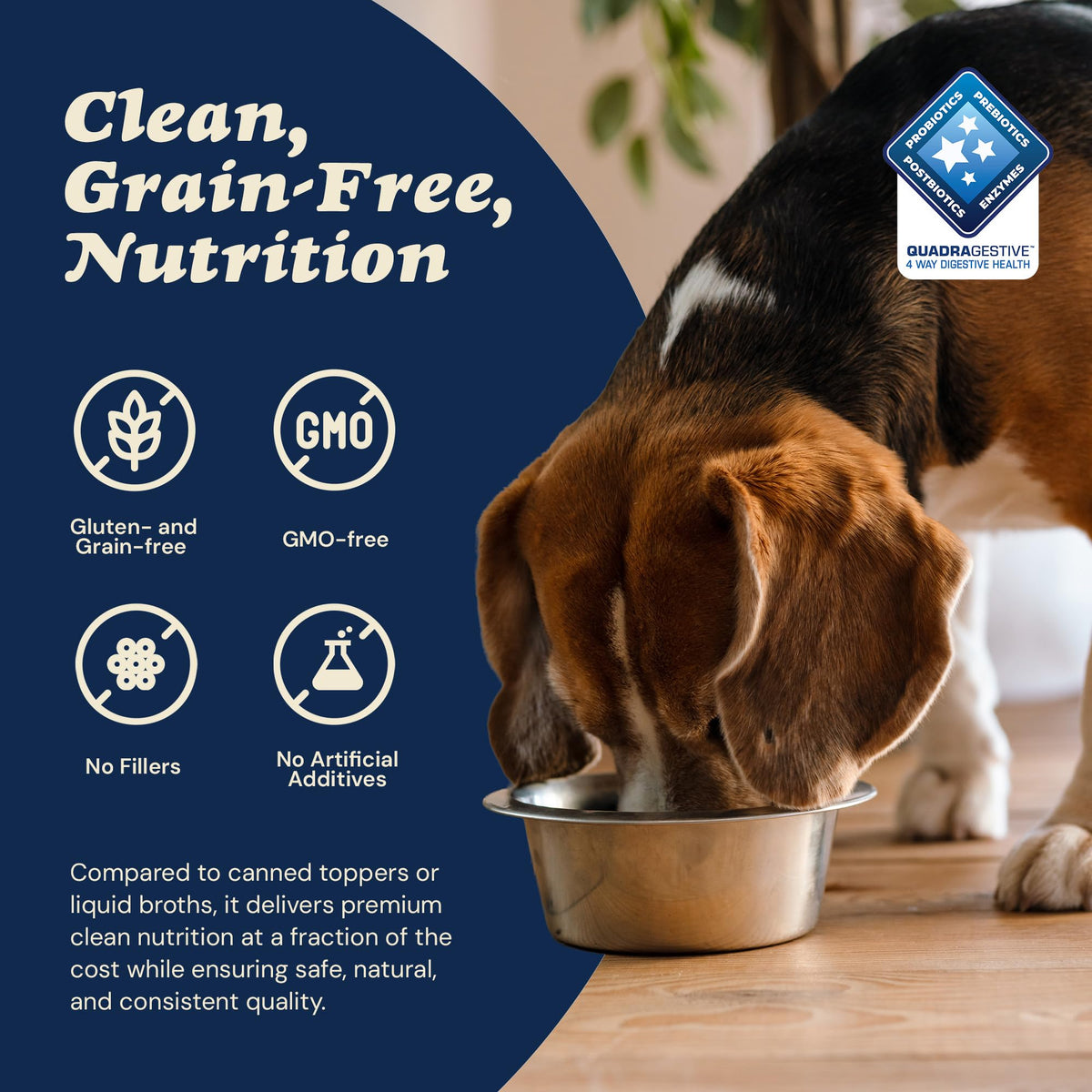 Goat Yogurt Cheese Blend Dog Food Topper 9 oz 60 Scoop L591