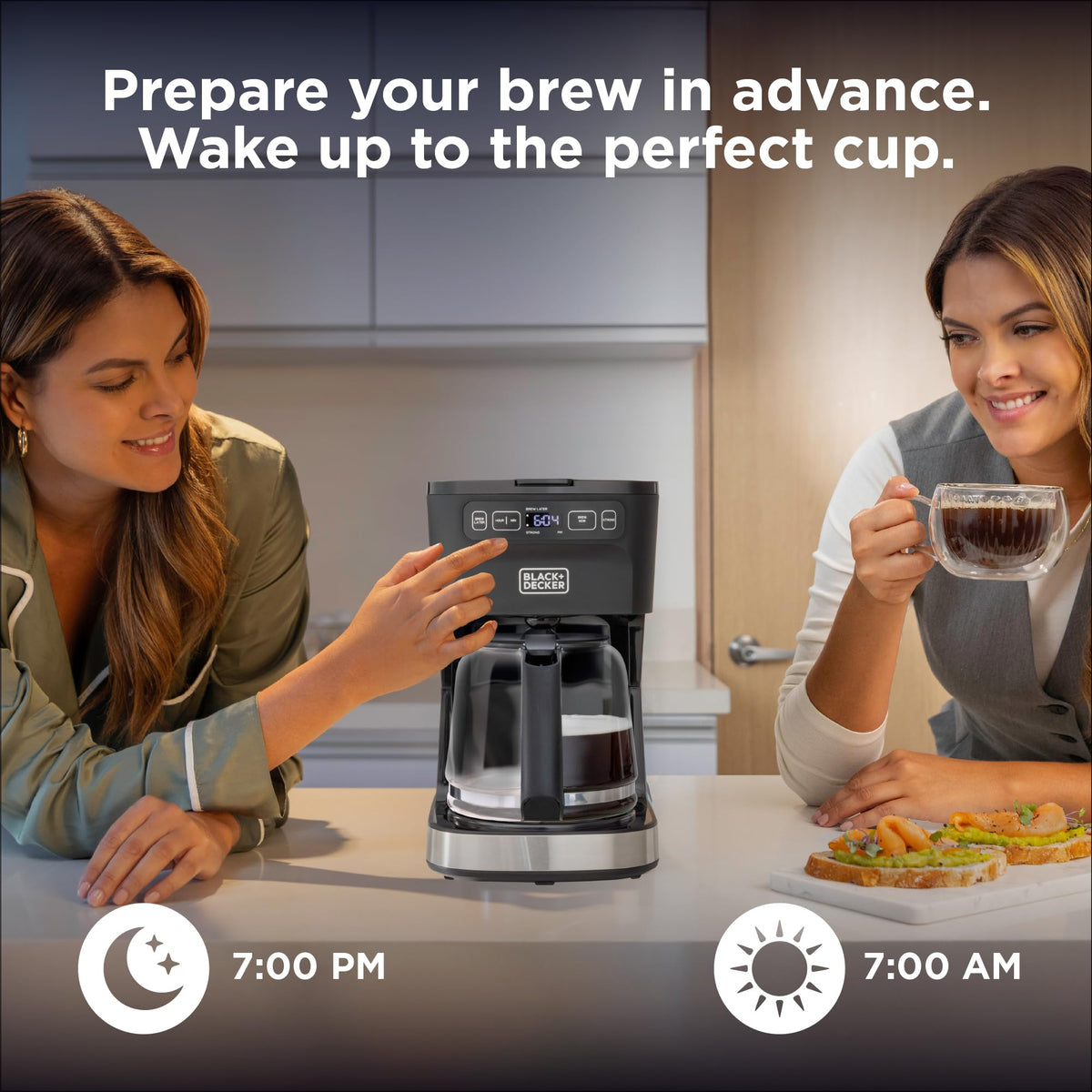 12-Cup Programmable Coffeemaker H681