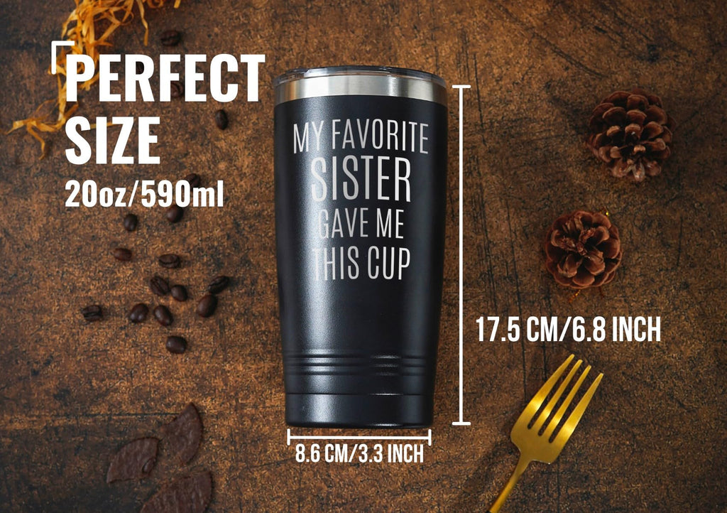 20 oz Stainless Steel Insulated Travel Mug H75405