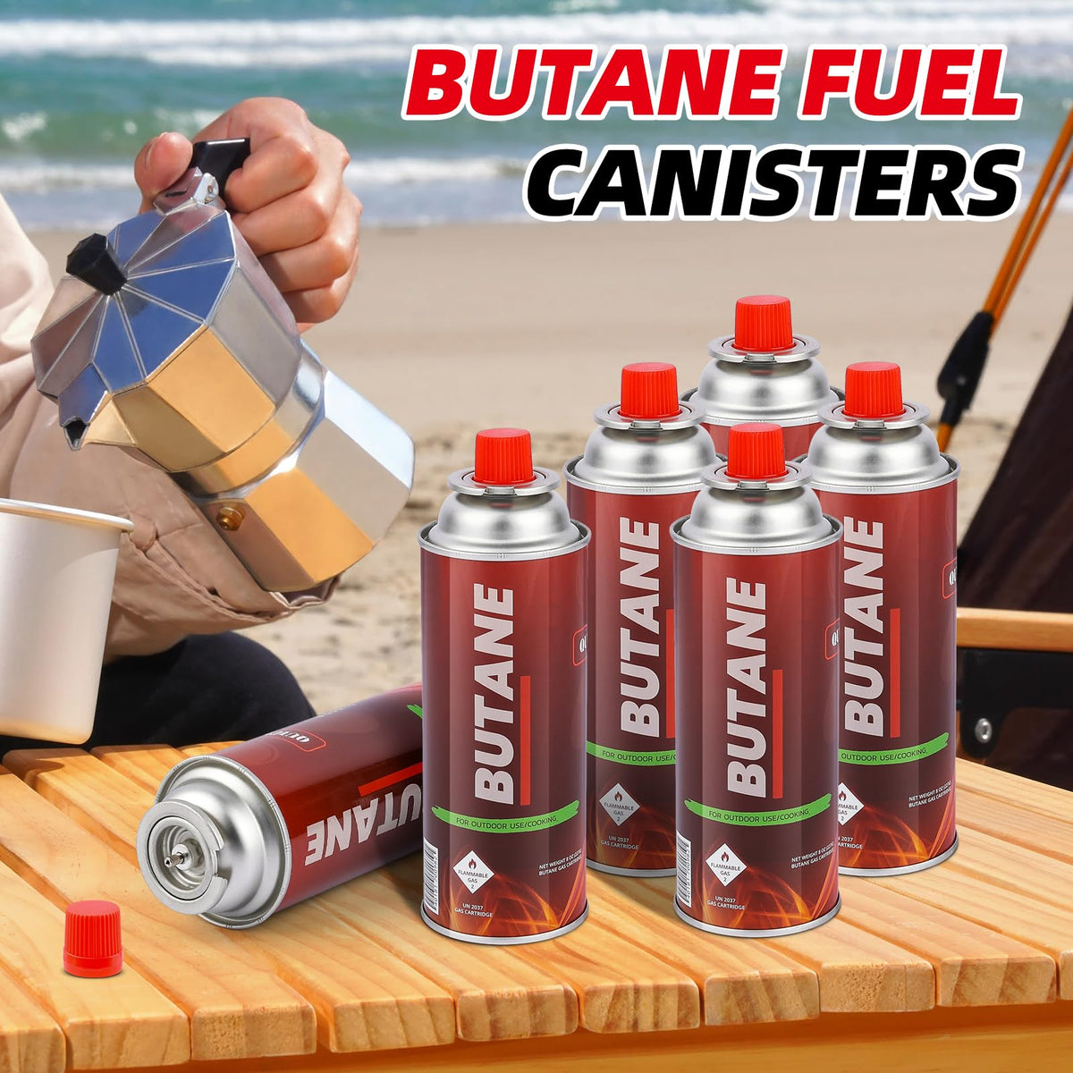 12 Pack Butane Fuel Canister W289562