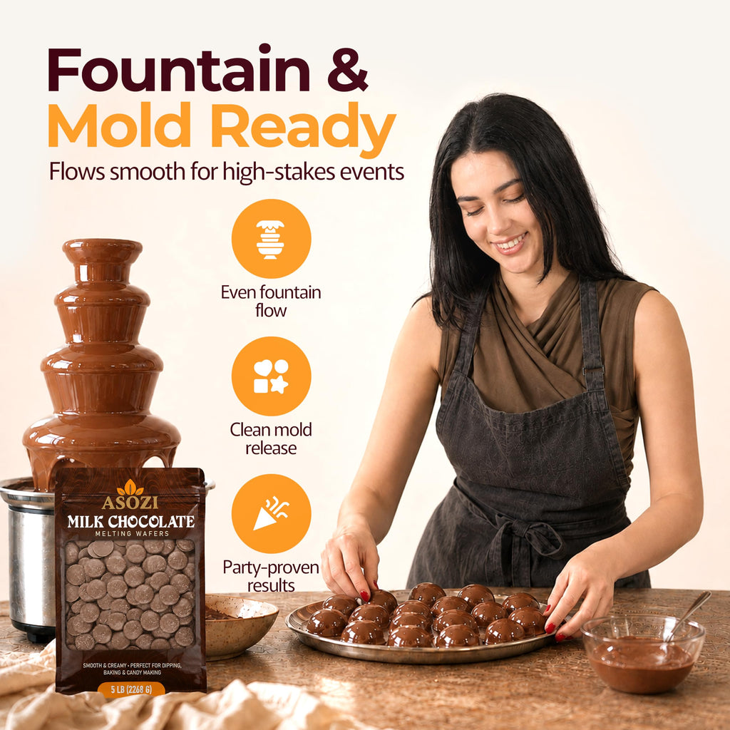 Milk Chocolate Melting Wafers 5lb V507