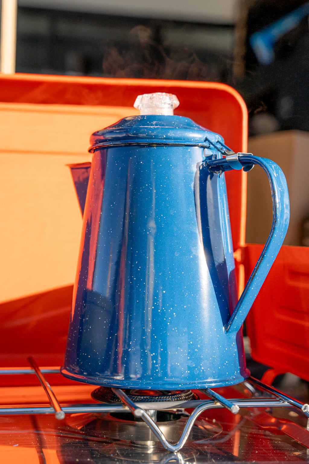 Enamelware Percolator Coffee Pot A316425