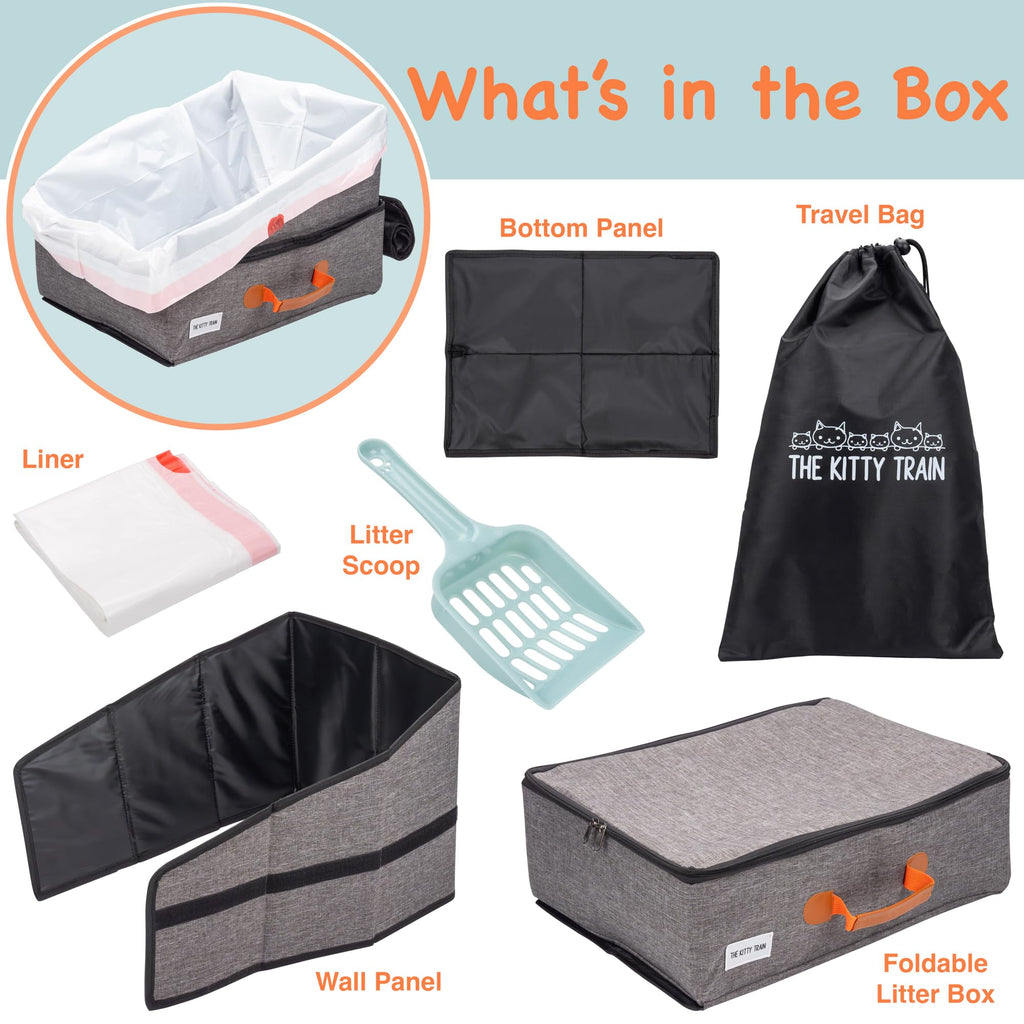 Travel Litter Box for Cats O543982
