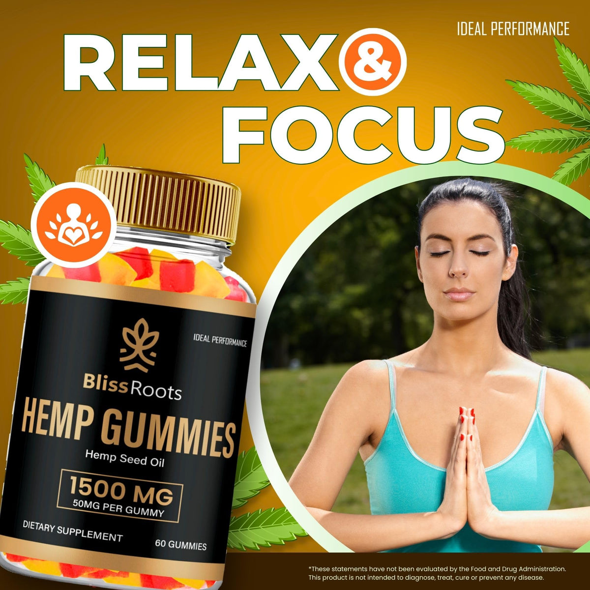 Hemp Gummies with Hemp Seeds Organic Extract 2 Pack E2561