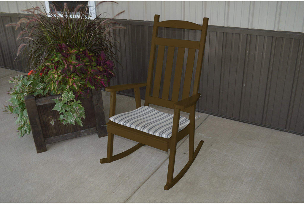 Yellow Pine Porch Rocking Chair J265986